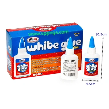 Keo sữa Win 40-120ml chất lượng cao - Dán giấy, vải, gỗ, thủ công giá 13.500₫ 4