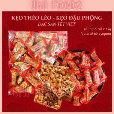 Kẹo Thèo Lèo Đậu Phộng Tết Cổ Truyền - Giảm 21% Còn 35999đ 2