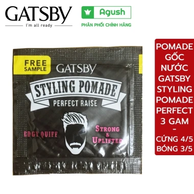 Keo vuốt tóc Gatsby Perfect Raise 3G chính hãng - Kiểu mềm, bóng, giữ nếp 38.000₫