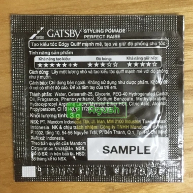 Keo vuốt tóc Gatsby Perfect Raise 3G chính hãng - Kiểu mềm, bóng, giữ nếp 38.000₫ 9 Keo vuốt tóc Gatsby Perfect Raise 3G chính hãng - Kiểu mềm, bóng, giữ nếp 38.000₫ 9