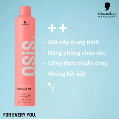 Keo Xịt Phồng Tóc OSiS+ Volume Up 300ml Tăng Độ Phồng Dưỡng Tóc Giá Ưu Đãi 376k 5