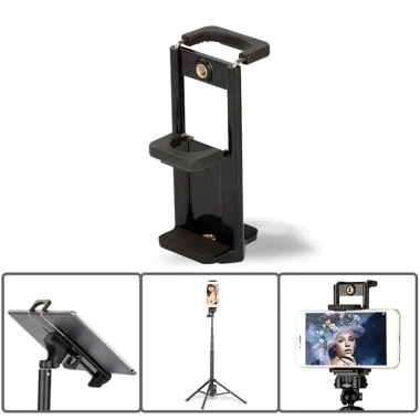 Kẹp 2 Chiều Đa Năng Cho Điện Thoại, iPad, Tablet - Livestream, Giá 35k