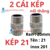Kép 21 ren ngoài inox - Nối 2 đầu ống nước nhanh, bền, giá chỉ 20.330₫ 8