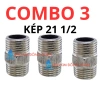 Kép 21 ren ngoài inox - Nối 2 đầu ống nước nhanh, bền, giá chỉ 20.330₫ 9