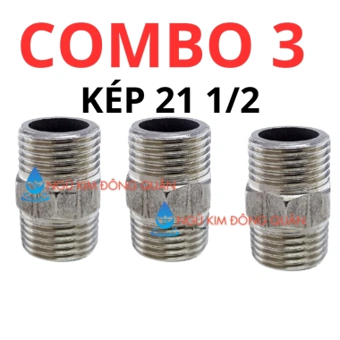 Kép 21 ren ngoài inox - Nối 2 đầu ống nước nhanh, bền, giá chỉ 20.330₫ 9