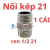 Kép 21 ren ngoài inox - Nối 2 đầu ống nước nhanh, bền, giá chỉ 20.330₫ 10