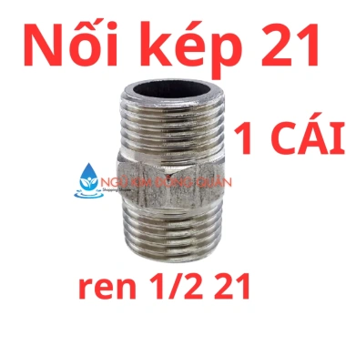 Kép 21 ren ngoài inox - Nối 2 đầu ống nước nhanh, bền, giá chỉ 20.330₫ 10