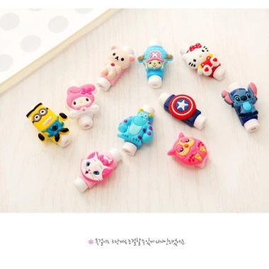 Kẹp Hình Kute Bảo Vệ Đầu Cáp Sạc - Chống Đứt Đầu, Giá Chỉ 13.000₫