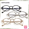 Kẹp kính thời trang HAPPYLEAF Nhật Bản – Chống ánh xanh, kim loại đa màu, bảo vệ thị lực nam nữ