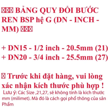 Kép nối inox ren 1/2 21 đo 20mm – Nối 2 đầu ren ngoài, inox 201, giá chỉ 19.260