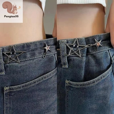 Kẹp Quần Jean Điều Chỉnh Eo Pin Nút Rời Perfect Fit Giảm Eo Đảm Bảo Vóc Đẹp