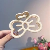 Kẹp tóc đơn giản dễ thương Nơ, Cuộn lưng đầu, Cá mập - Giá 29.484 VND 10
