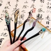Kẹp tóc gỗ mun cổ điển phong cách Trung Quốc – Phụ kiện tóc & đội đầu H5KK 2