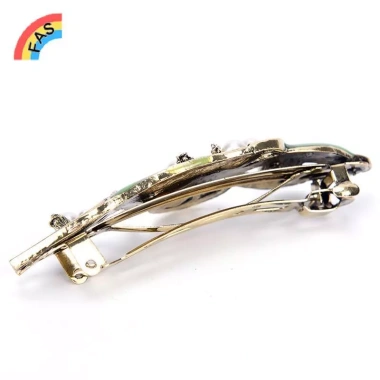 Kẹp tóc Gril Vintage kim loại nữ cưới - Nhánh sang trọng, giảm giá 22% còn 55.620₫