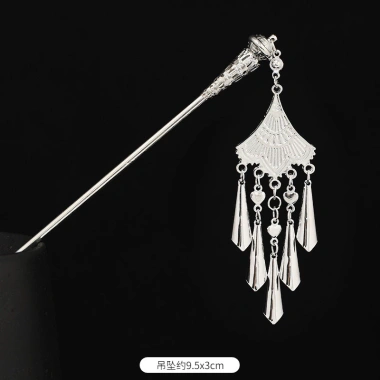 Kẹp tóc handmade Miao phong cách dân tộc Vân Nam retro, thích hợp sân khấu và làm đẹp, giá ưu đãi 99.966₫ 6