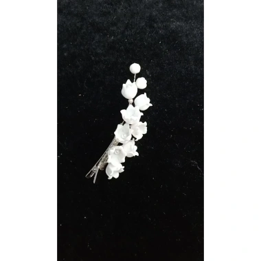 Kẹp tóc hoa linh lan handmade - Nhà Xoài - Giá 100.000đ (125.000đ) phong cách