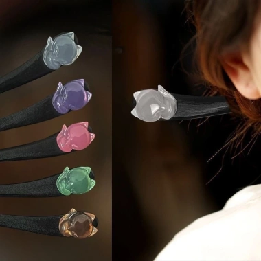 Kẹp tóc họa tiết cổ trang Trung Hoa gỗ nữ LB89 - Giá ưu đãi 93.492₫