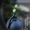 Kẹp tóc tím ánh sáng Mun phong cách cổ xưa, phụ kiện Hanfu giảm 18% 2