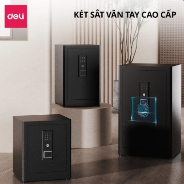 Két Sắt Vân Tay DELI Cao Cấp – Bảo Hộ Tài Sản, Thông Báo Giọng Nói, Giá Ưu Đãi 5.8 Triệu 2 Két Sắt Vân Tay DELI Cao Cấp – Bảo Hộ Tài Sản, Thông Báo Giọng Nói, Giá Ưu Đãi 5.8 Triệu 2