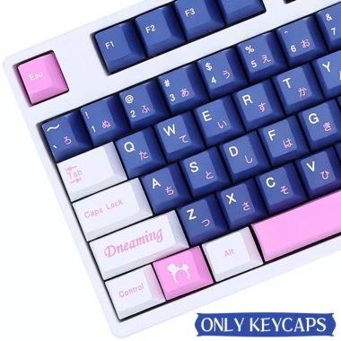 Keycap Dyesub Dreaming Girl 134 phím Cherry Profile - Giảm còn 750k (giá gốc 900k)