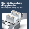 Keystone Jack RJ45 Cat6a/7/8 STP không dụng cụ hợp kim kẽm che chắn Giá chỉ 51.700 VND 2