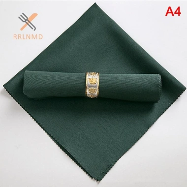 Khăn ăn polyester 48x48cm Rrlnmd - Phong cách nhà hàng, tiệc cưới, tiệc tối - Giá ưu đãi 33.804 VND 5 Khăn ăn polyester 48x48cm Rrlnmd - Phong cách nhà hàng, tiệc cưới, tiệc tối - Giá ưu đãi 33.804 VND 5