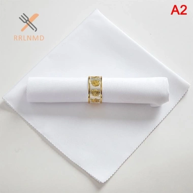 Khăn ăn polyester 48x48cm Rrlnmd - Phong cách nhà hàng, tiệc cưới, tiệc tối - Giá ưu đãi 33.804 VND 7 Khăn ăn polyester 48x48cm Rrlnmd - Phong cách nhà hàng, tiệc cưới, tiệc tối - Giá ưu đãi 33.804 VND 7