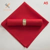 Khăn ăn polyester 48x48cm Rrlnmd - Phong cách nhà hàng, tiệc cưới, tiệc tối - Giá ưu đãi 33.804 VND 9