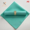 Khăn ăn polyester 48x48cm Rrlnmd - Phong cách nhà hàng, tiệc cưới, tiệc tối - Giá ưu đãi 33.804 VND 10