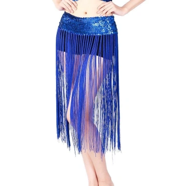 Khăn Bụng Khiêu Vũ Sequin Viền Hông Đính Hạt Lấp Lánh - Phù hợp Quấn Váy, 164k