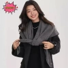 Khăn choàng cape dày mùa đông dệt kim mềm mại, quấn cổ ấm áp - Giá chỉ 153k 2