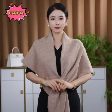 Khăn choàng cape dày mùa đông dệt kim mềm mại, quấn cổ ấm áp - Giá chỉ 153k