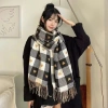 Khăn Choàng Cổ Len Nữ Caro Trái Tim - Thời Trang Bốn Mùa, Giữ Ấm, Phối Đồ, 117.800₫ 9