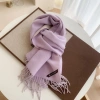 Khăn choàng cổ unisex Hàn Quốc thu đông, len cashmere hai mặt - Giá chỉ 590k 7