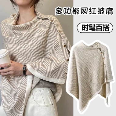 Khăn choàng Hàn Quốc thu đông dệt kim cao cấp, dày ấm áp - Giá chỉ 261.805₫