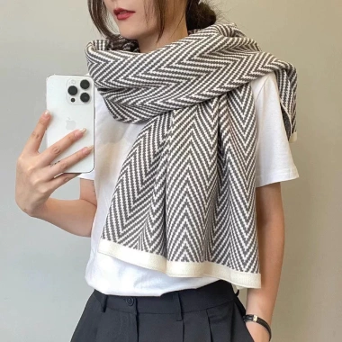Khăn choàng Hàn Quốc thu đông dệt kim cao cấp, dày ấm áp - Giá chỉ 261.805₫