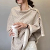 Khăn choàng Hàn Quốc thu đông dệt kim cao cấp, dày ấm áp - Giá chỉ 261.805₫ 8