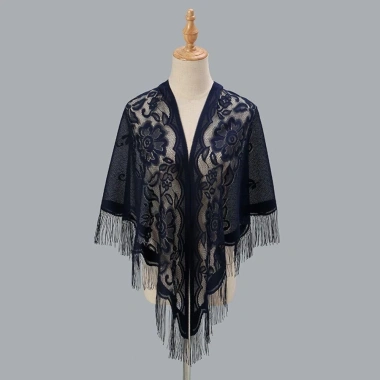 Khăn Choàng Nữ Thanh Lịch Vải Tuyền - Phụ Kiện Đám Cưới Hoàn Hảo Cho Cô Dâu 57.780₫ 4