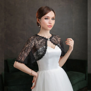 Khăn choàng ren ngọt ngào & Cardigan len tay ngắn - Du lịch ngoài trời, chỉ 124.956₫