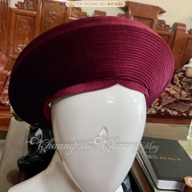Khăn đóng nhiều tầng CHAANG - Khăn xếp truyền thống cô dâu, nhẹ đẹp, chỉ 343.000₫ 8 Khăn đóng nhiều tầng CHAANG - Khăn xếp truyền thống cô dâu, nhẹ đẹp, chỉ 343.000₫ 8