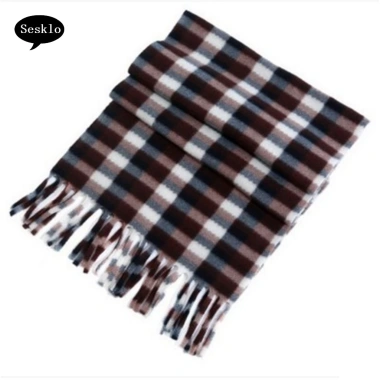 Khăn Kẻ Sọc Unisex Dày Ấm Áp Mùa Thu Đông – Cổ Rộng, In Tua Rua, 76.680 VND 7