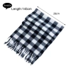 Khăn Kẻ Sọc Unisex Dày Ấm Áp Mùa Thu Đông – Cổ Rộng, In Tua Rua, 76.680 VND 9