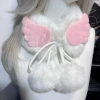 Khăn quàng cổ cánh mỏ bông ấm áp mùa đông Hán phục Lolita F & X 191k