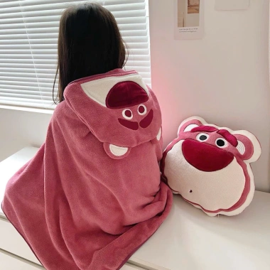 Khăn tắm choàng hoạt hình dễ thương cho bé trai, bé gái – chỉ 99.900đ