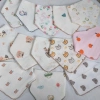 Khăn Tam Giác Yếm Ăn Dặm Bé Xô Muslin Mềm Mại 2 Nấc Cúc Bấm Thấm Hút 45.000đ 2