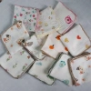 Khăn Tam Giác Yếm Ăn Dặm Bé Xô Muslin Mềm Mại 2 Nấc Cúc Bấm Thấm Hút 45.000đ 3