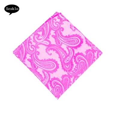 Khăn tay vuông nam Paisley có túi - Hanky trang trí tiệc cưới, giá 57.240₫ giảm từ 72.122₫