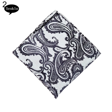 Khăn tay vuông nam Paisley có túi - Hanky trang trí tiệc cưới, giá 57.240₫ giảm từ 72.122₫