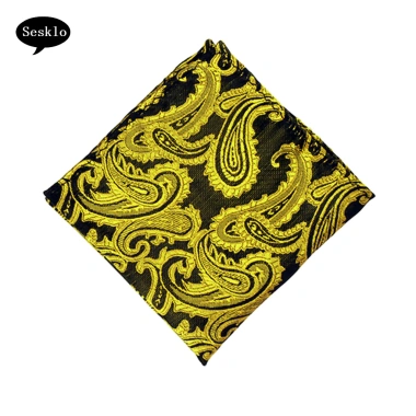 Khăn tay vuông nam Paisley có túi - Hanky trang trí tiệc cưới, giá 57.240₫ giảm từ 72.122₫