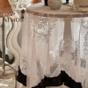 Khăn trải bàn ren rỗng sợi tổng hợp vintage - Che bụi, sang trọng cho nhà, khách sạn, hội nghị - Giá chỉ 77.963₫